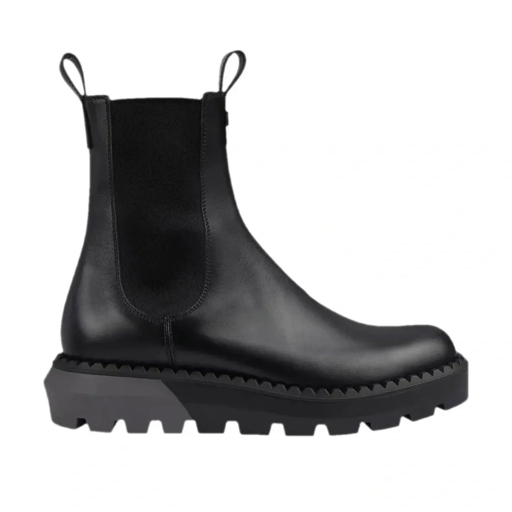 Gucci Men Leather Boots